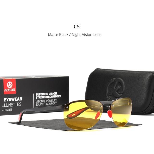 KDEAM™ Polarized Rimless Sunglasses for Men - Image 5