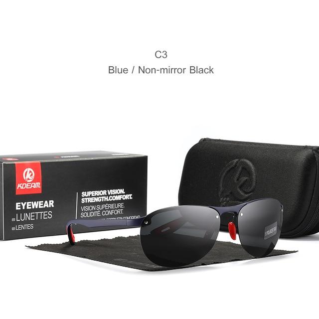 KDEAM™ Polarized Rimless Sunglasses for Men - Image 6