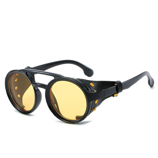 KEITHION Unisex Steampunk Goggles With Side Shields - Image 3