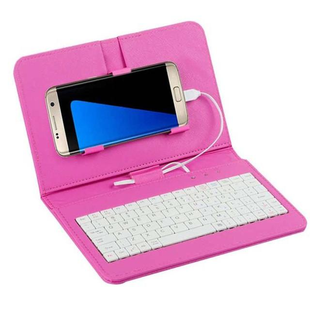 Keyboard Flip Case For Andriod Mobile Phone - Image 3