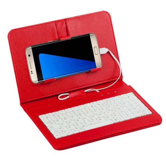 Keyboard Flip Case For Andriod Mobile Phone - Image 4