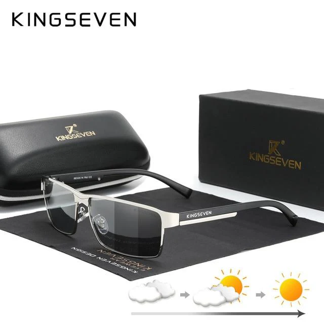 KINGSEVEN™ Photochromic Driving Polarized Anti-glare Sunglasses - Image 7
