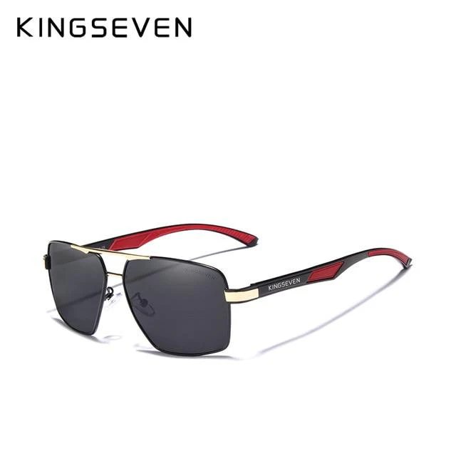 KINGSEVEN™ Futuristic Mirror Polarized Sunglasses For Men - Image 4