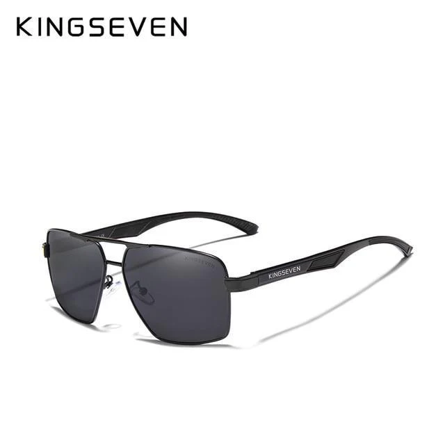 KINGSEVEN™ Futuristic Mirror Polarized Sunglasses For Men - Image 5