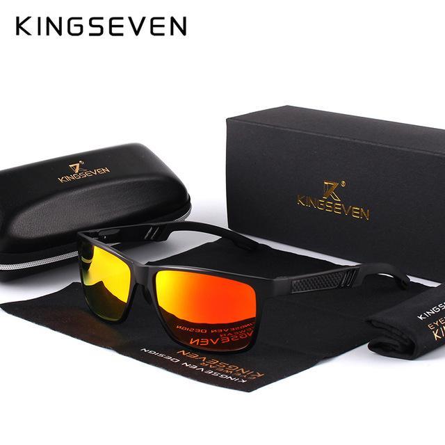 KINGSEVEN™ Magnesium Polarized Men's Sporty Sunglasses - Image 4