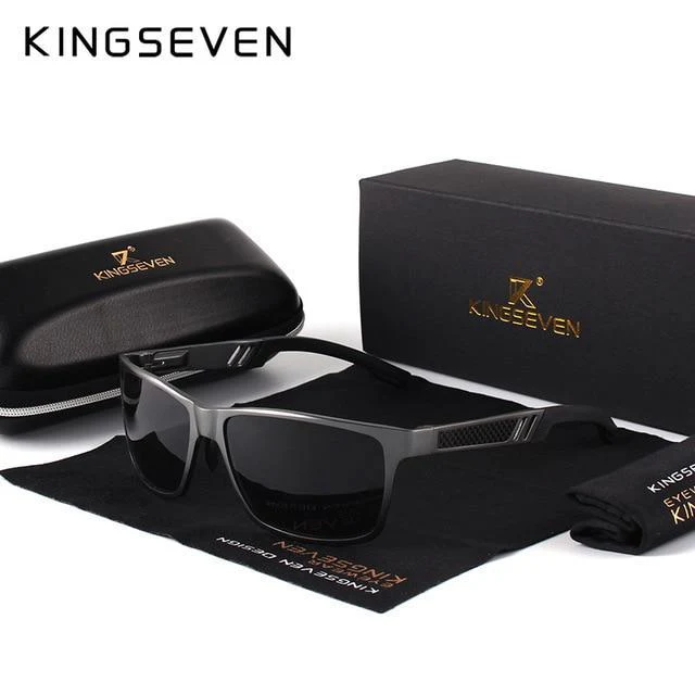 KINGSEVEN™ Magnesium Polarized Men's Sporty Sunglasses - Image 5