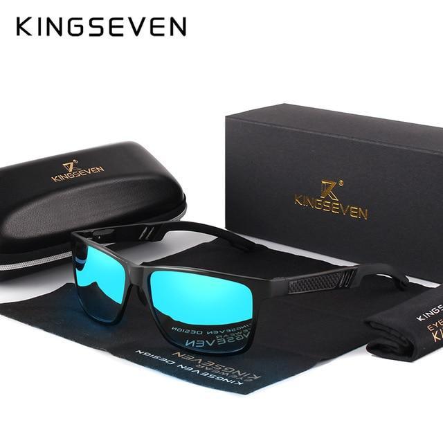 KINGSEVEN™ Magnesium Polarized Men's Sporty Sunglasses - Image 6