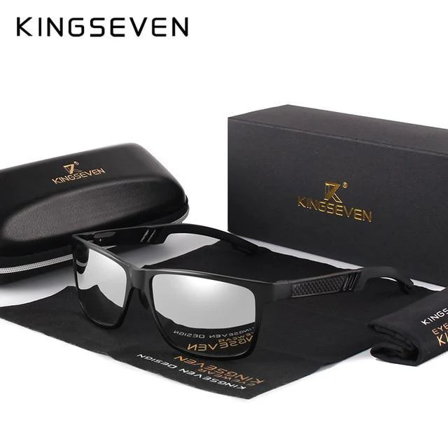 KINGSEVEN™ Magnesium Polarized Men's Sporty Sunglasses - Image 7