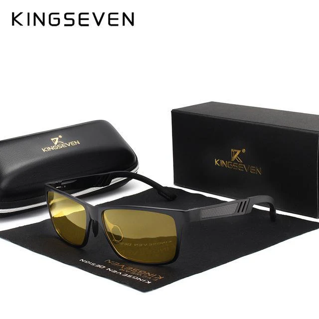 KINGSEVEN™ Magnesium Polarized Men's Sporty Sunglasses - Image 8