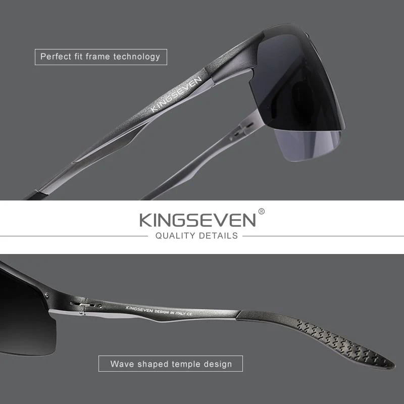 KINGSEVEN Polarized Aluminum Driving Sunglasses - Image 14