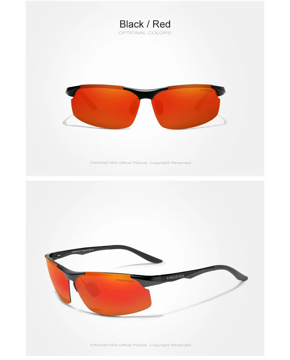 KINGSEVEN Polarized Aluminum Driving Sunglasses - Image 15