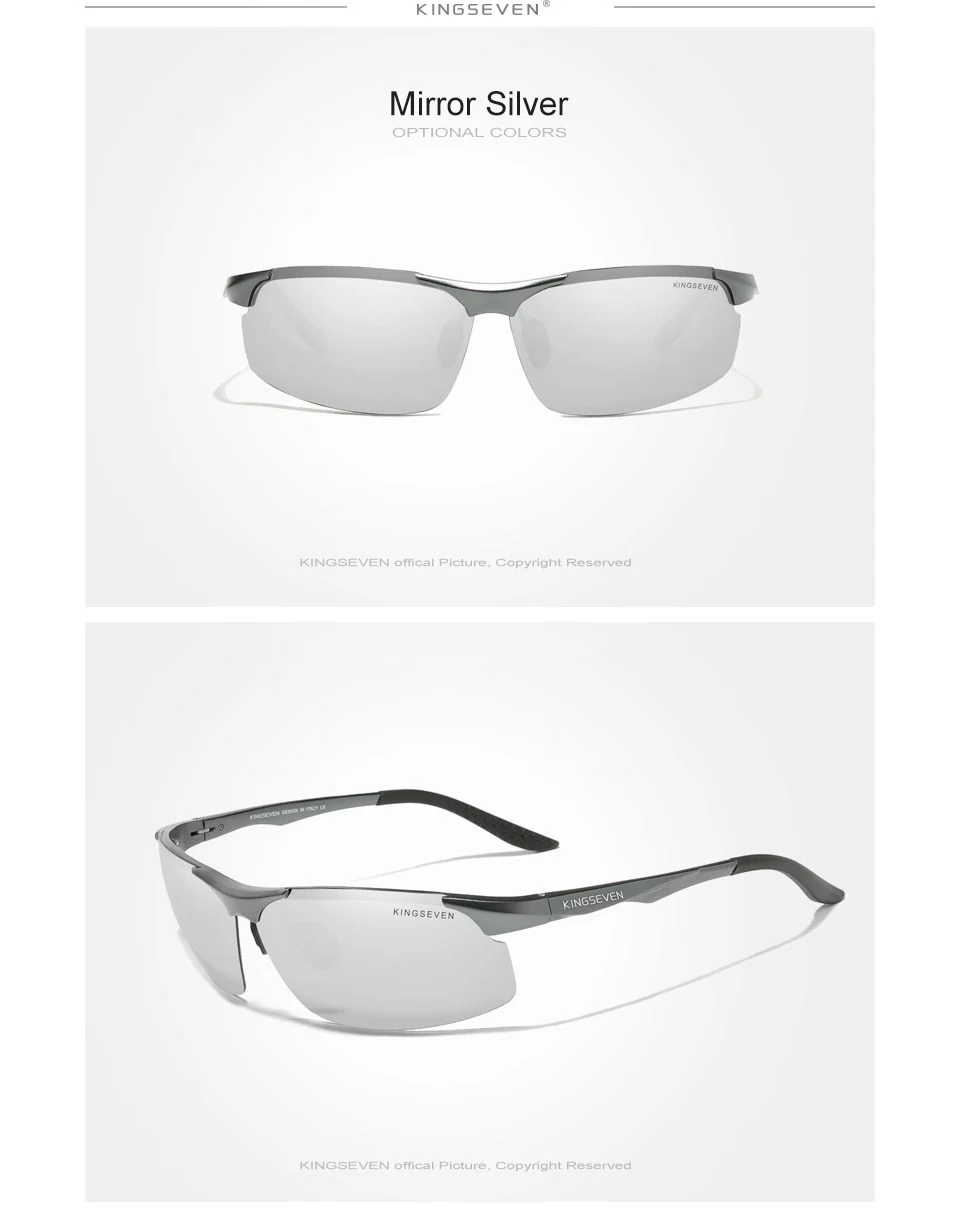 KINGSEVEN Polarized Aluminum Driving Sunglasses - Image 16
