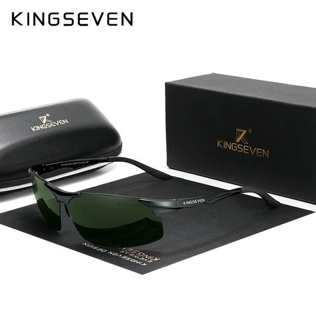 KINGSEVEN Polarized Aluminum Driving Sunglasses - Image 6