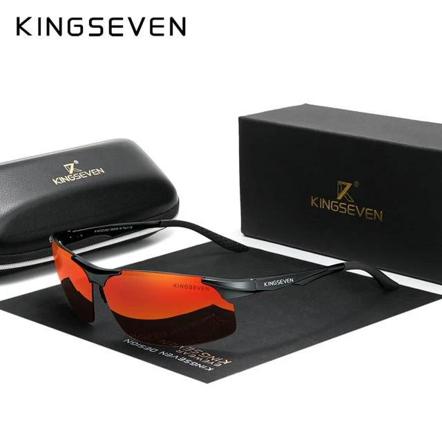 KINGSEVEN Polarized Aluminum Driving Sunglasses - Image 7
