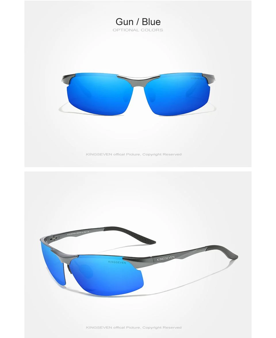 KINGSEVEN Polarized Aluminum Driving Sunglasses - Image 9