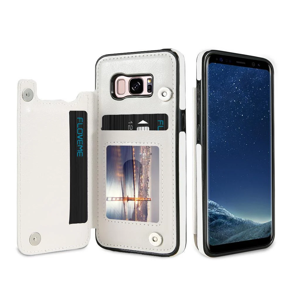 KISSCASE Card Slot Case For Samsung Galaxy S9 S8 S10 Plus S10e Holder Cases For Samsung S7 Edge Note 8 9 10 Plus Leather Cover - Image 6