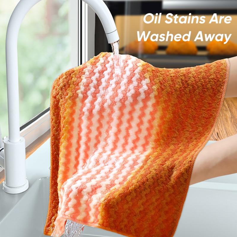 Super Absorbent Microfiber Cleaning Rag (5pcs) - Image 6
