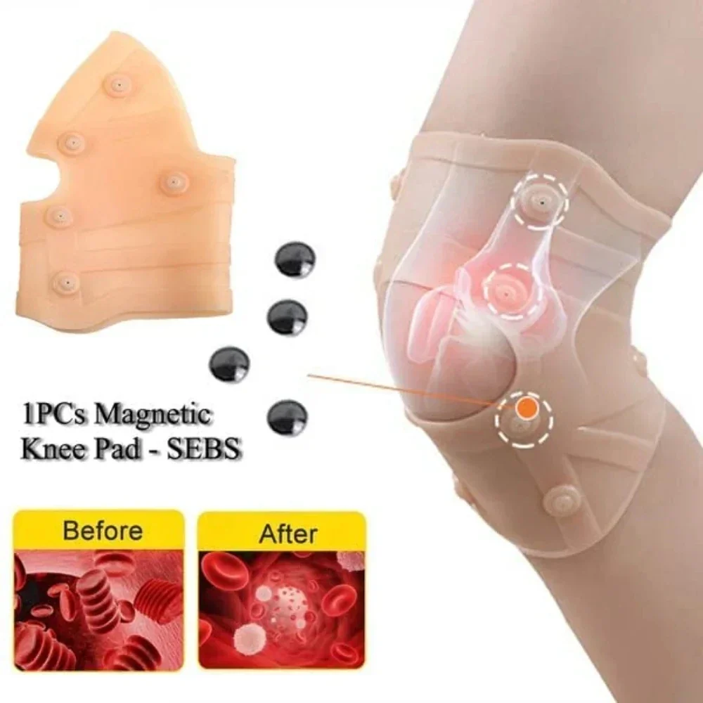 Magnetic Therapy Patella Knee Support Pad – Muscle Spasm Comfort & Support - Image 3