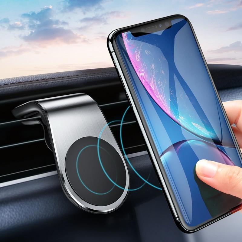 Magnetic Phone Holder with Car Air-Vent Clip - Image 2