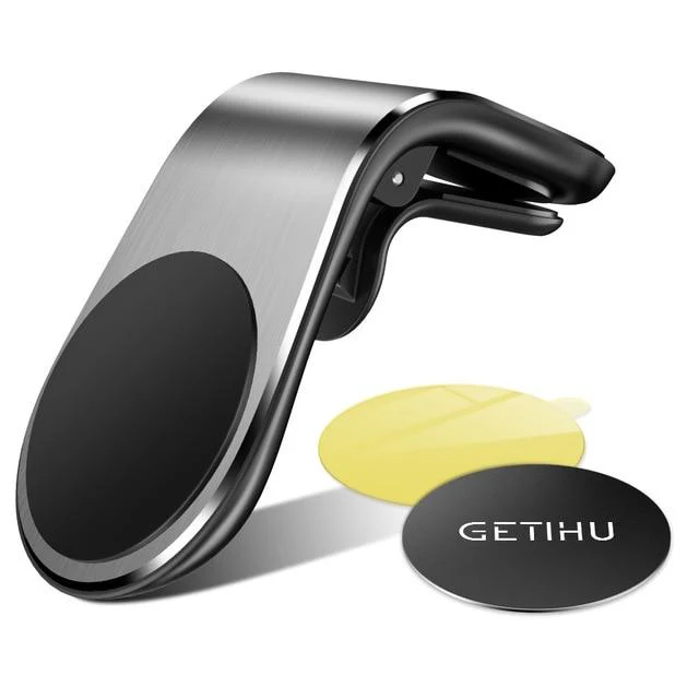 Magnetic Phone Holder with Car Air-Vent Clip - Image 3