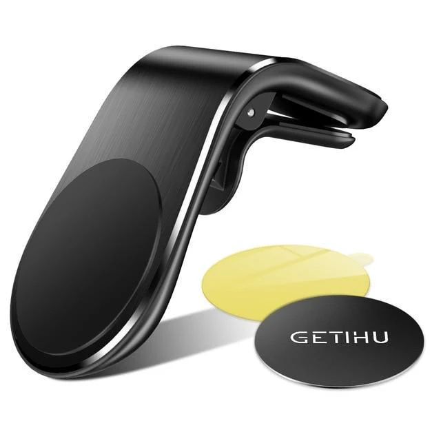 Magnetic Phone Holder with Car Air-Vent Clip - Image 4