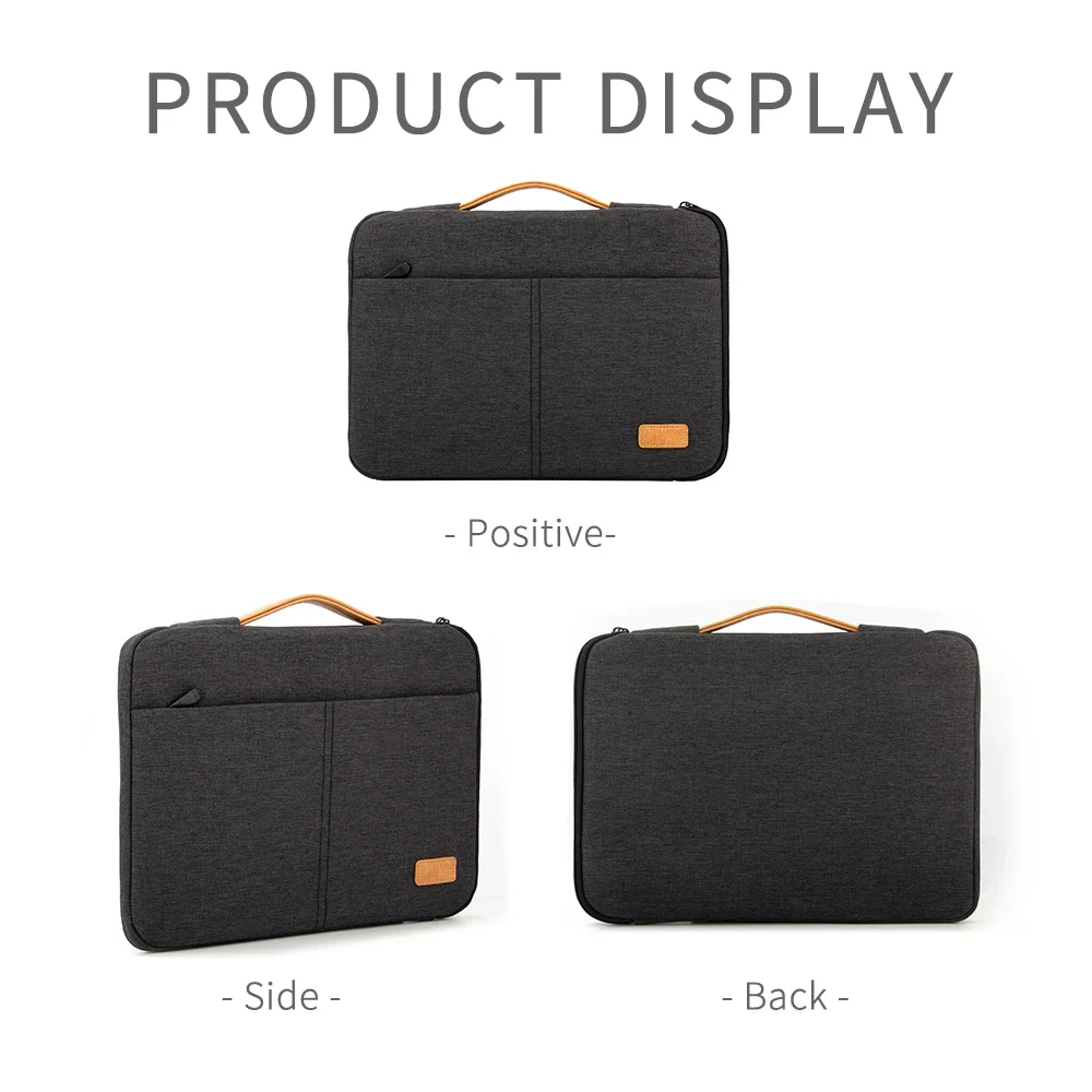 ComfortCarry 2-in-1  Thick Padding Lightweight Laptop Sleeve & Handheld Case - Image 10