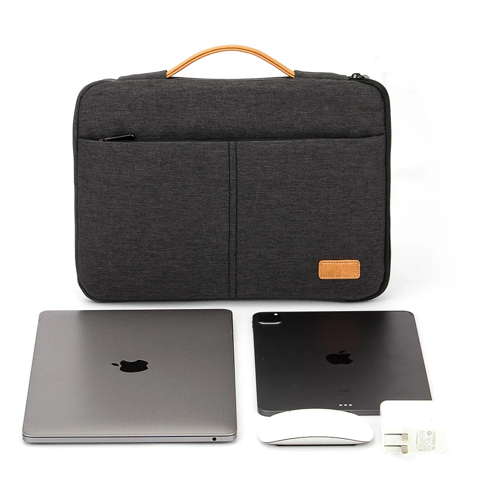 ComfortCarry 2-in-1  Thick Padding Lightweight Laptop Sleeve & Handheld Case - Image 5