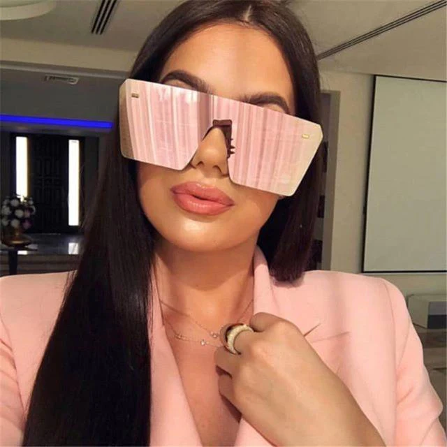 Large-Frame Women's Fashion Anti-UV Sunglasses - Image 10