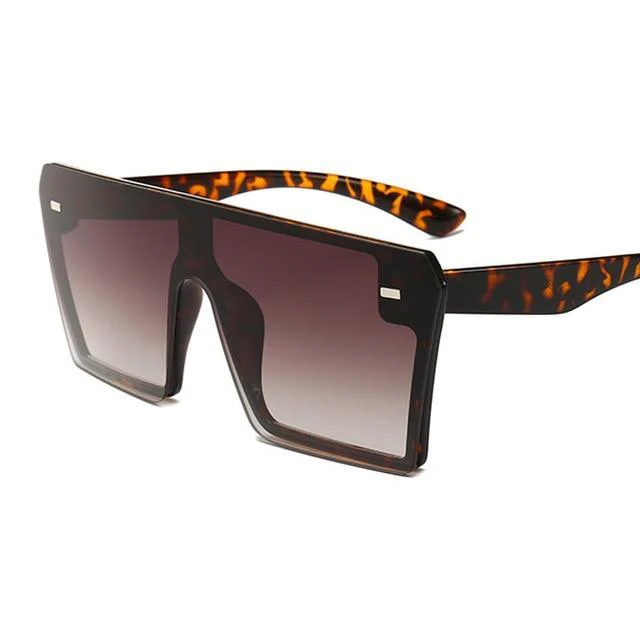 Large-Frame Women's Fashion Anti-UV Sunglasses - Image 3