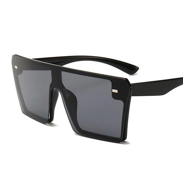 Large-Frame Women's Fashion Anti-UV Sunglasses - Image 6