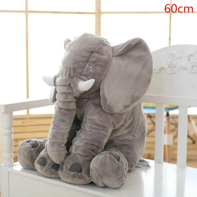 LARGE PLUSH ELEPHANT SLEEPING PILLOW - Image 10