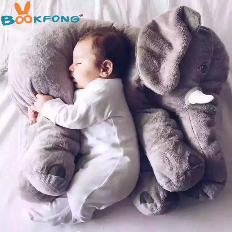 LARGE PLUSH ELEPHANT SLEEPING PILLOW - Image 13
