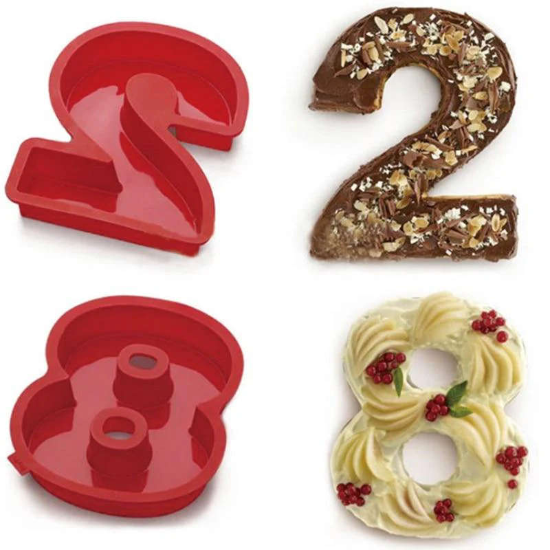 Handy Silicone Numeric Baking Molds - Image 11
