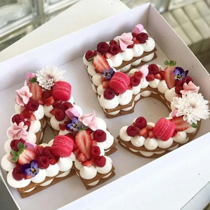 Handy Silicone Numeric Baking Molds - Image 6