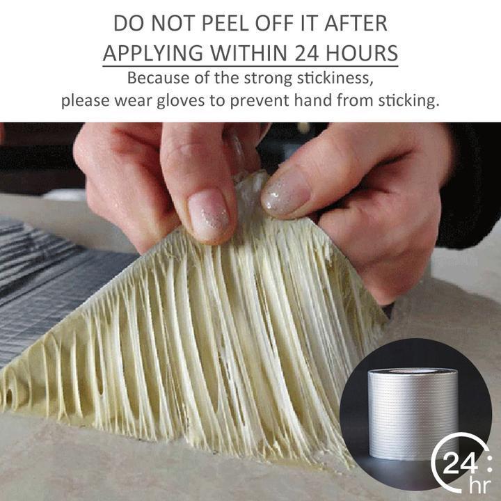 Indestructible™ Super Waterproof Butyl rubber & Aluminum Insulation Tape - Image 4