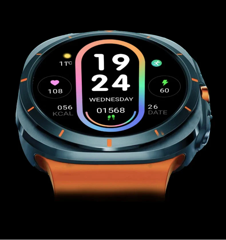 SeniorSafe Large Display Health Monitoring & Emergency SOS Senior Friendly Smartwatch - Image 10