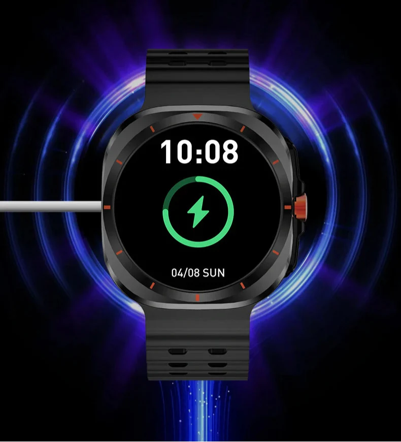 SeniorSafe Large Display Health Monitoring & Emergency SOS Senior Friendly Smartwatch - Image 11