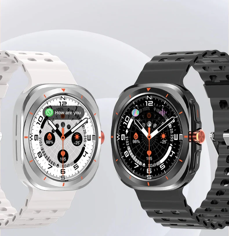 SeniorSafe Large Display Health Monitoring & Emergency SOS Senior Friendly Smartwatch - Image 16