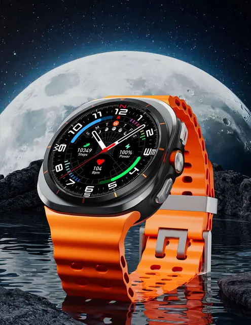 SeniorSafe Large Display Health Monitoring & Emergency SOS Senior Friendly Smartwatch - Image 28