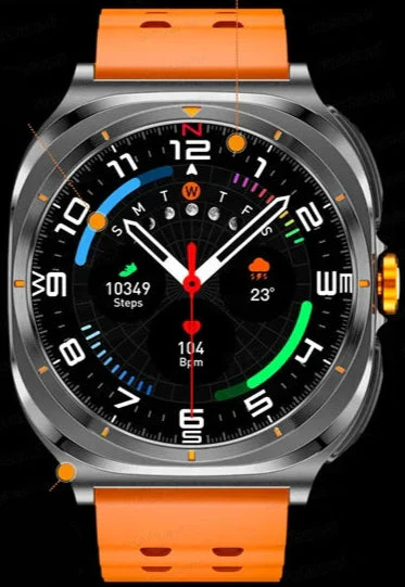 SeniorSafe Large Display Health Monitoring & Emergency SOS Senior Friendly Smartwatch - Image 29