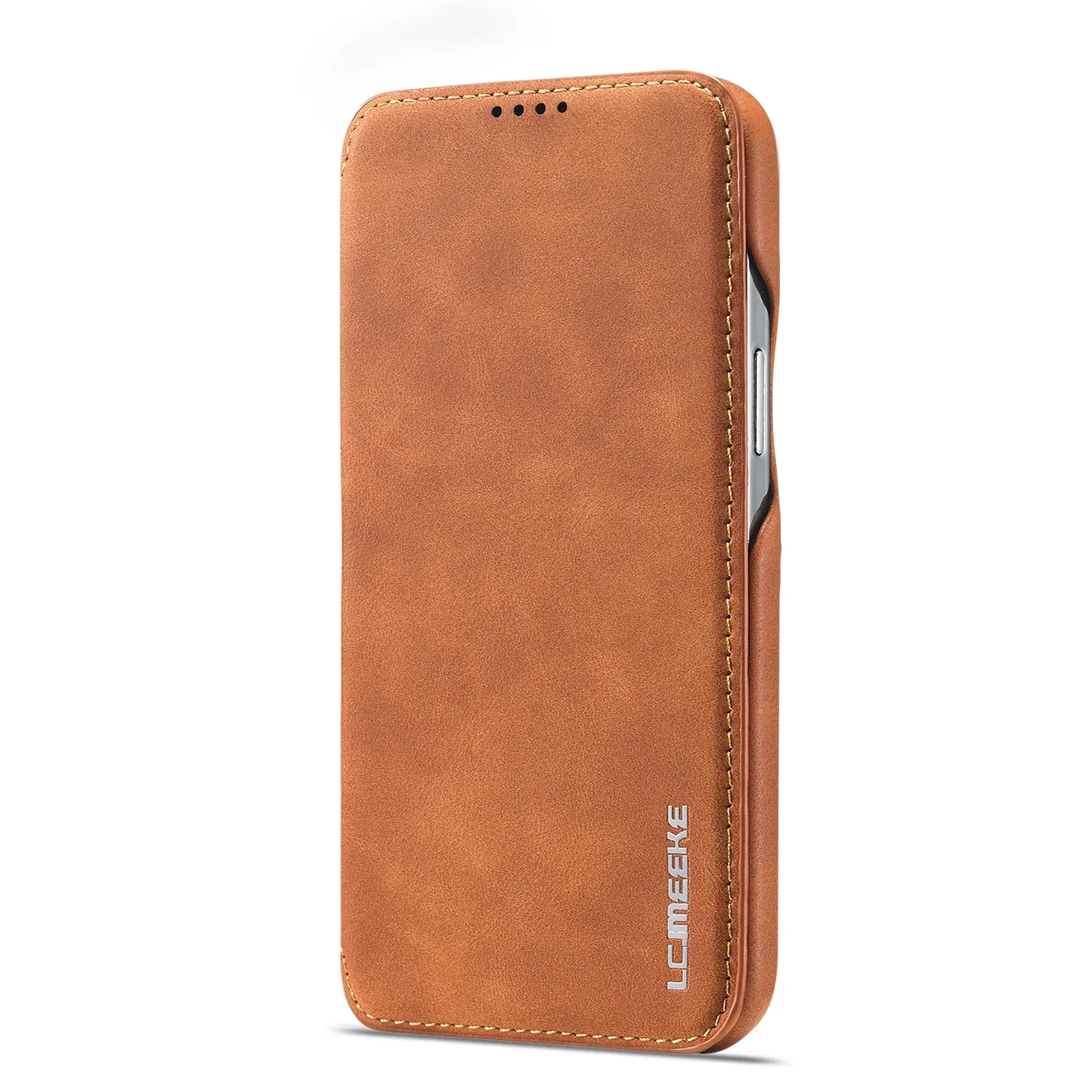 LuxeGuard Slim & Lightweight Flip Wallet Case for iPhone with Kickstand - Image 24