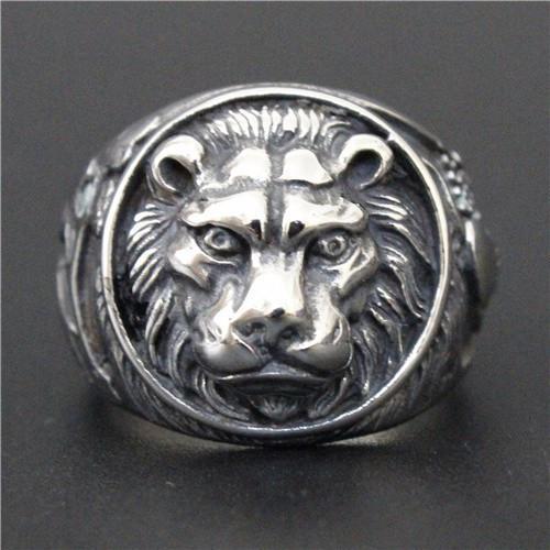 Lebre - Round Lion Ring