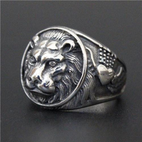 Lebre - Round Lion Ring - Image 2