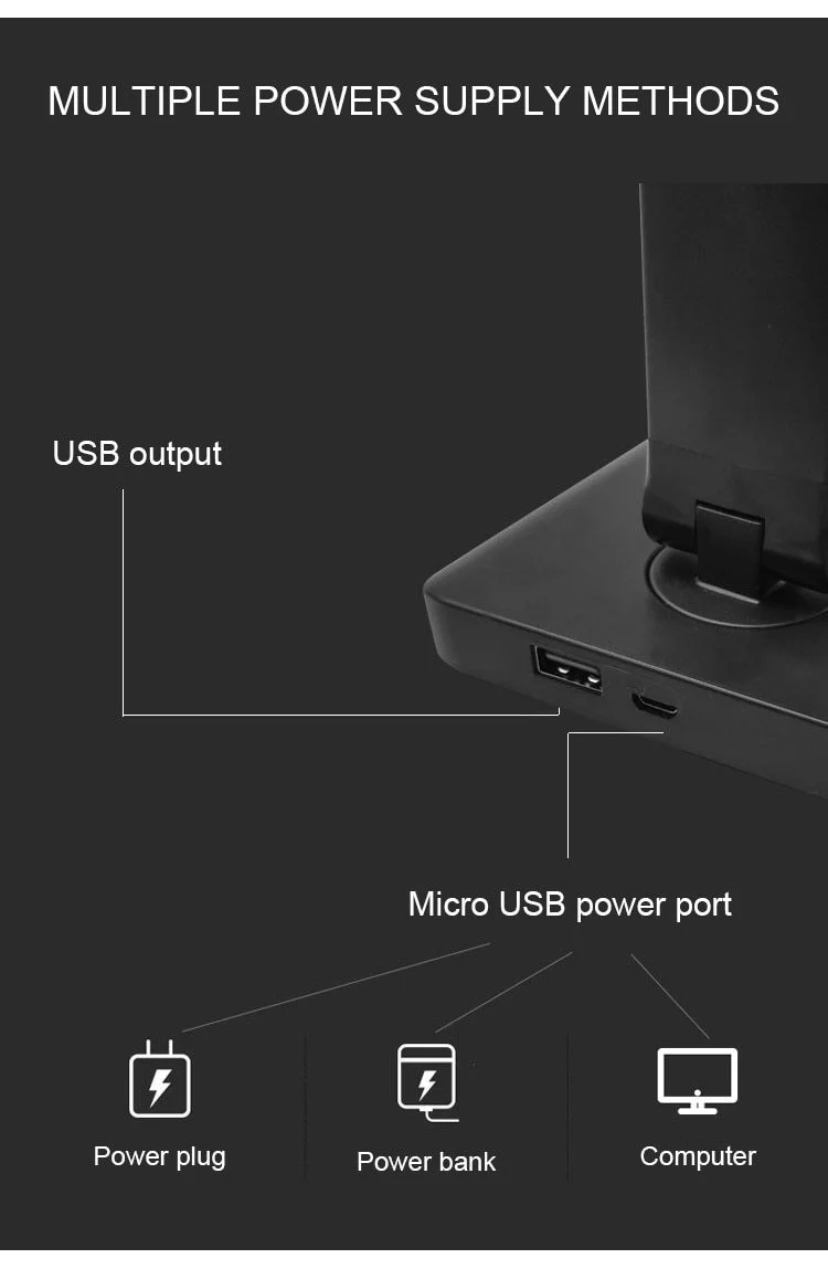 Table Led Lamp With QI Wireless Charging - Image 9