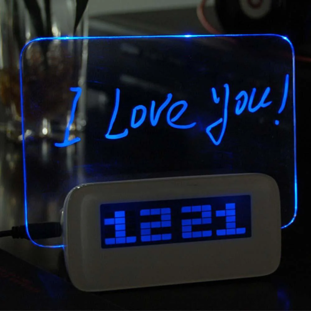 LED Message Board Alarm Clock - Image 3