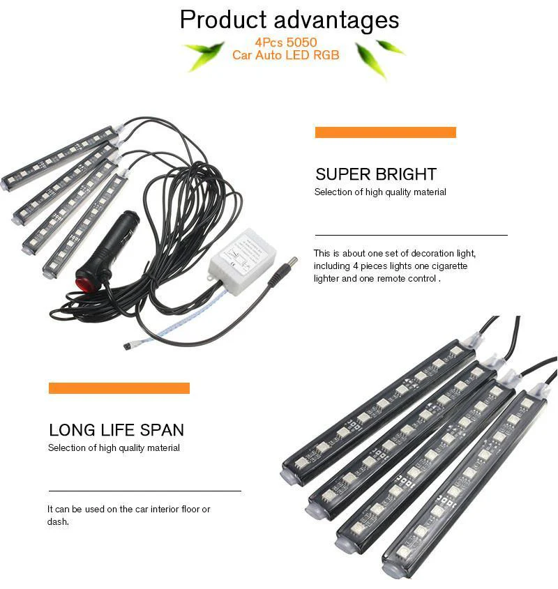 LED RGB Interior Floor Decorative Light - Image 14