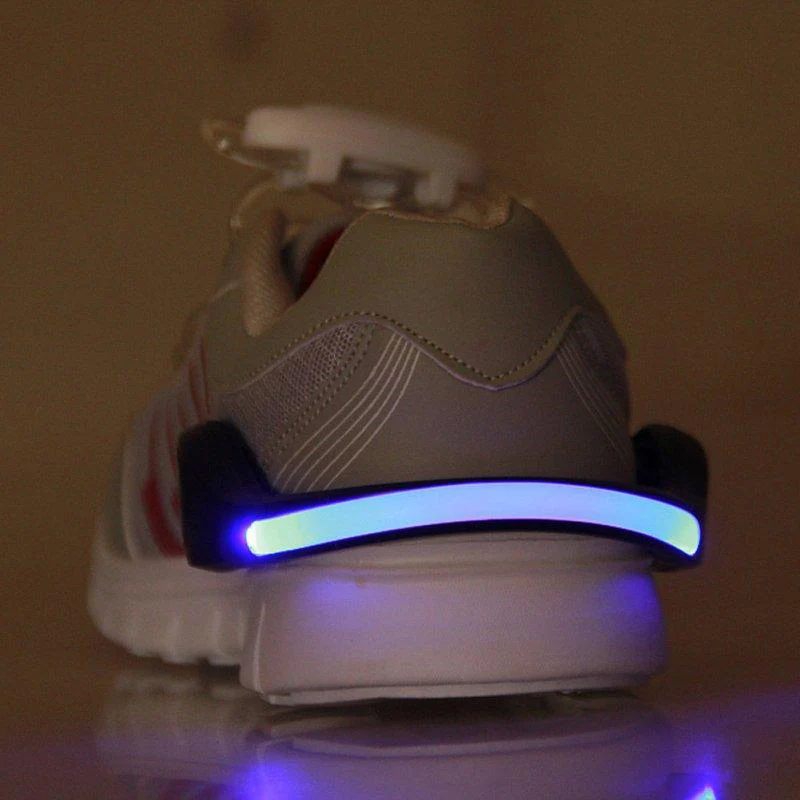 LED Safety Running Shoe Clips (2pcs) - Image 2