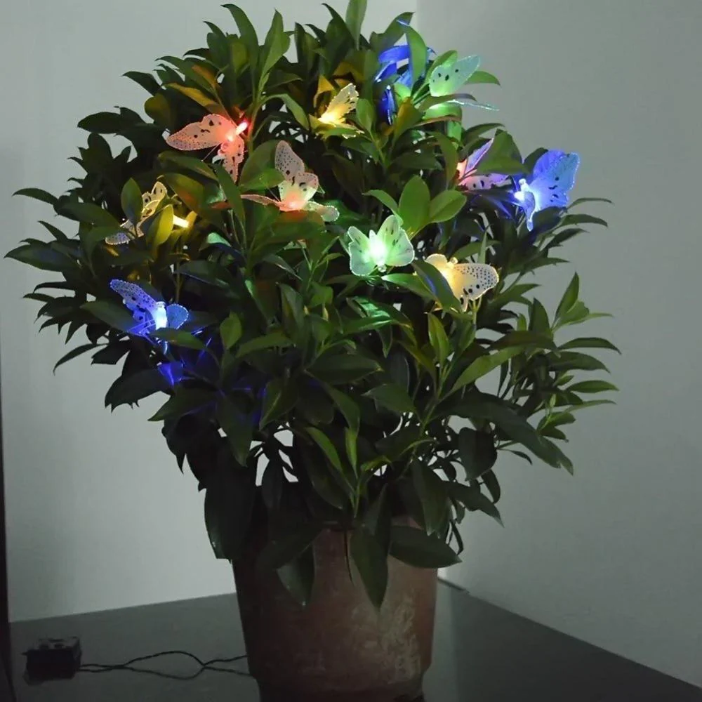 Solar Powered Butterfly Waterproof Led Fairy Lights - Image 7