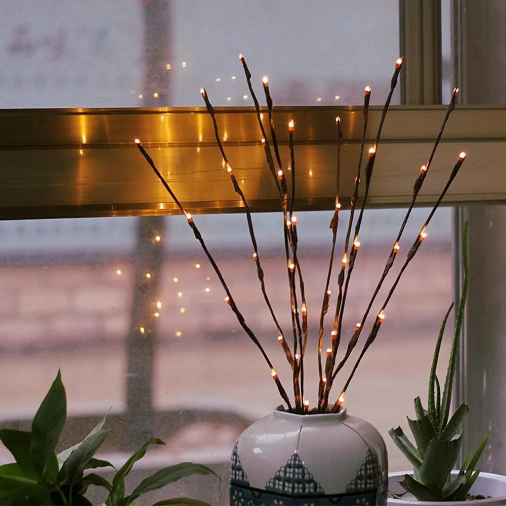 Decorative LED Willow Branches lighting