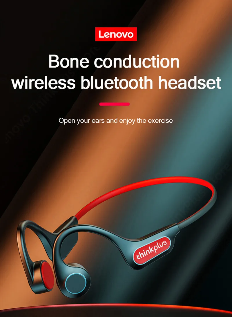 Lenovo X4 Wireless Bone Conduction HiFi-Sound Low Latency Headphones - Image 6